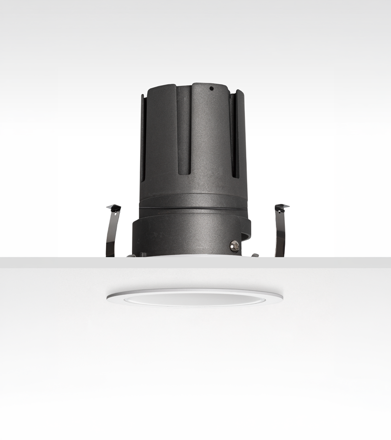 Múltiplo 33W aro recesado orientable con reflector blanco
