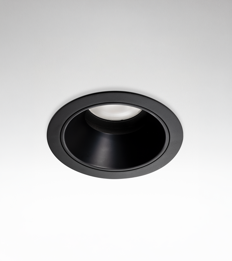 Múltiplo 33W aro recesado orientable con reflector negro