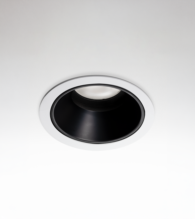 Múltiplo 33W aro recesado orientable con reflector blanco y negro