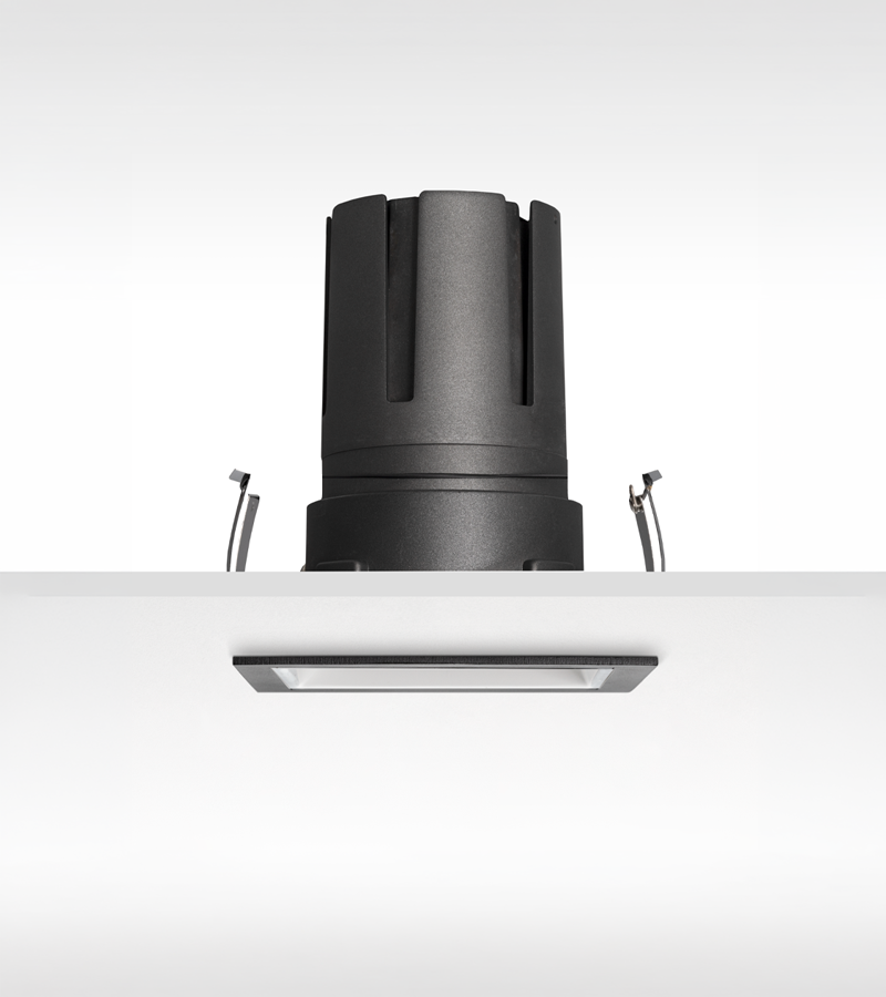Múltiplo 33W aro recesado orientable cuadrado con reflector