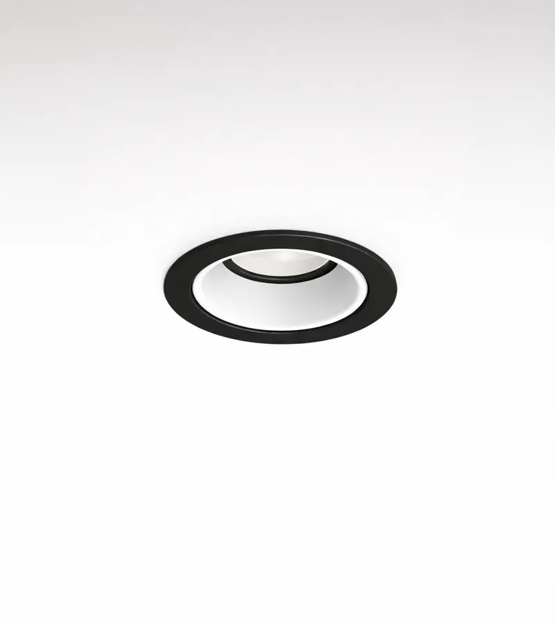 Múltiplo 42W aro recesado orientable con reflector blanco y negro