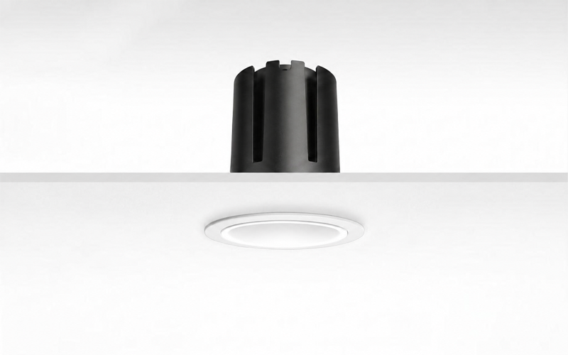 Múltiplo 15W aro recesado orientable con reflector Blanco