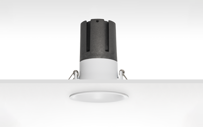 Múltiplo 15W aro extra recesado Blanco