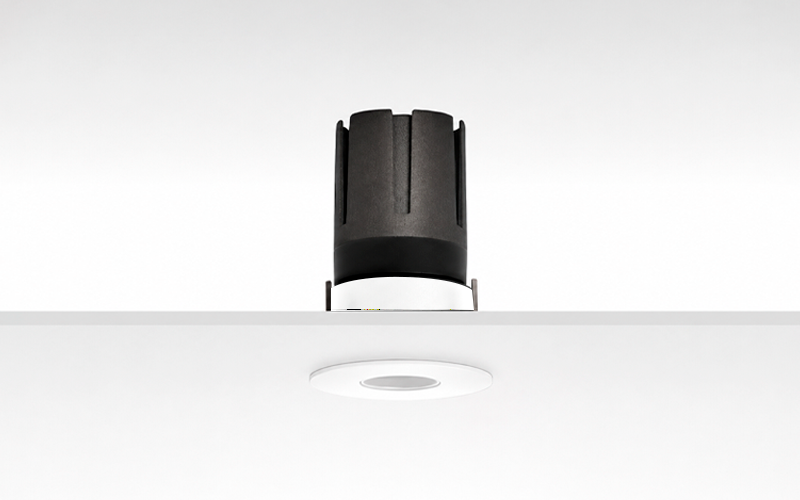 Múltiplo 15W aro enrasado orientable Blanco