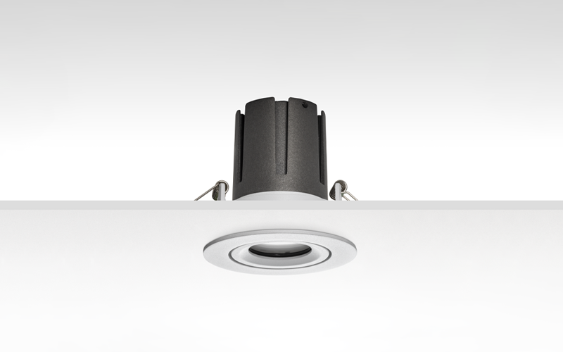 Múltiplo 15W aro enrasado orientable 2 Blanco