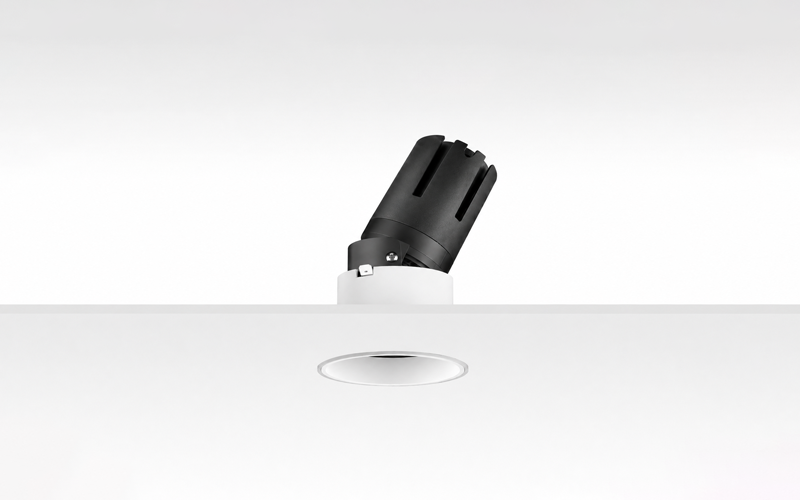 Múltiplo 15W aro recesado orientable trimless con reflector Blanco