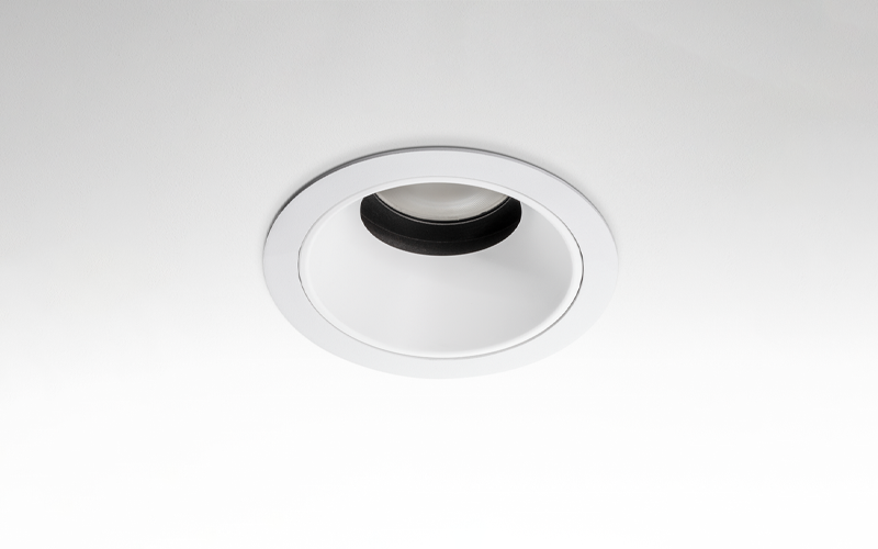 Múltiplo 9W aro recesado orientable con reflector Blanco