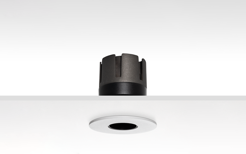Múltiplo 9W aro enrasado orientable Blanco