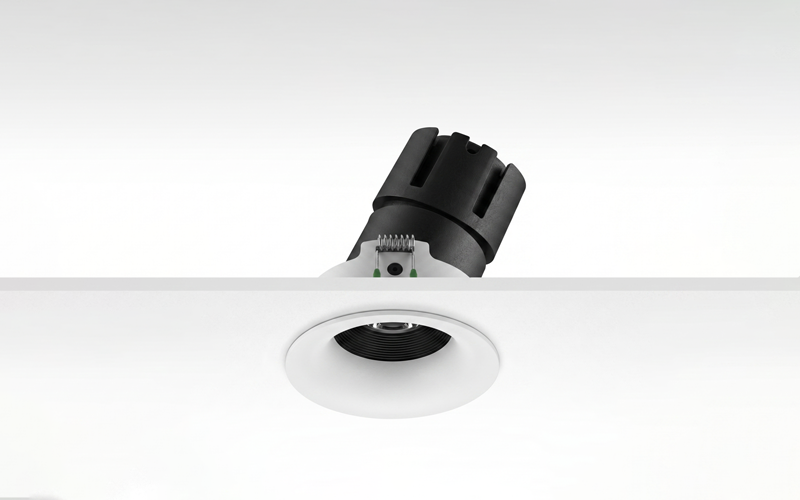 Múltiplo 9W aro recesado orientable Blanco