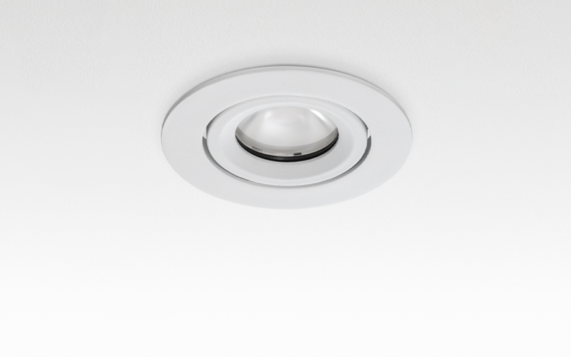 Múltiplo 9W aro enrasado orientable 2 Blanco