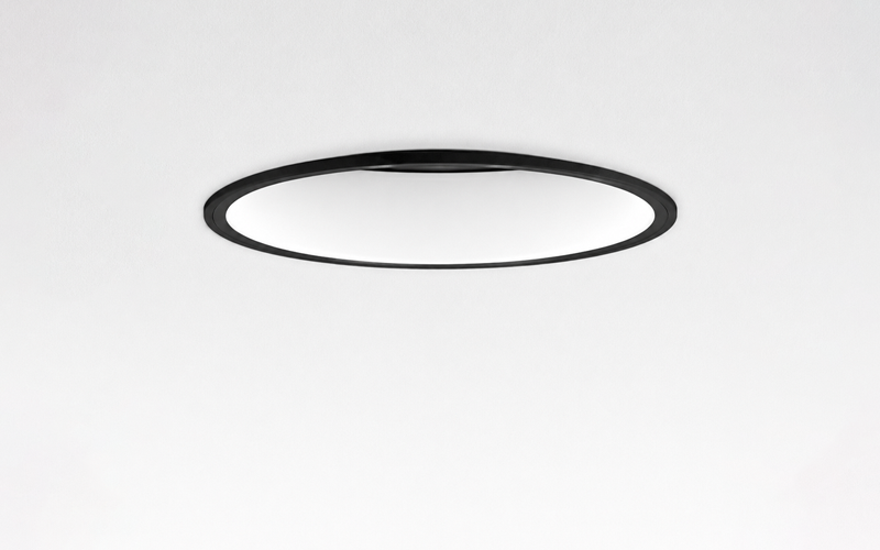 Múltiplo 9W aro recesado orientable trimless con reflector negro y blanco