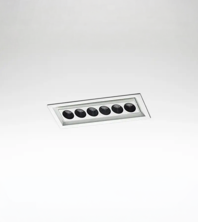 Oculus 10W Marco Empotrado Orientable Blanco