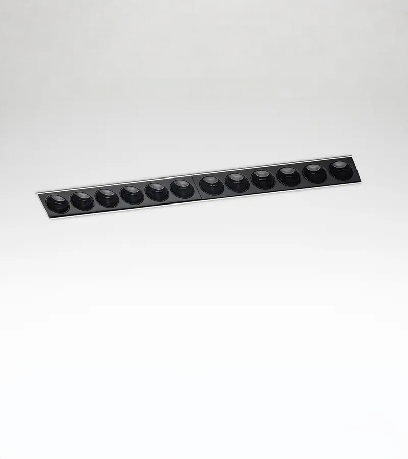 Oculus 2x10W Trimless Fijo Negro