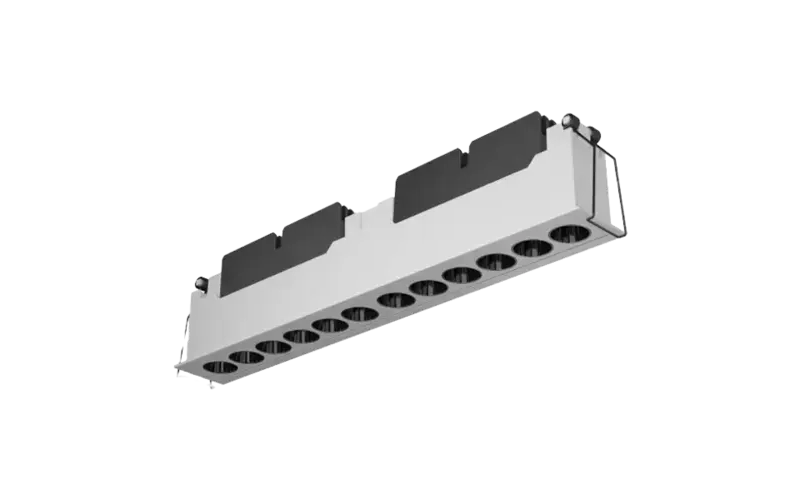 Oculus 2x10W Marco empotrado Blanco
