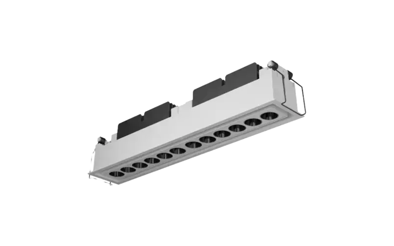 Oculus 2x10W Marco Empotrado Orientable
