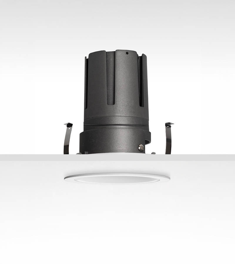 Múltiplo 24W aro recesado orientable con reflector Blanco