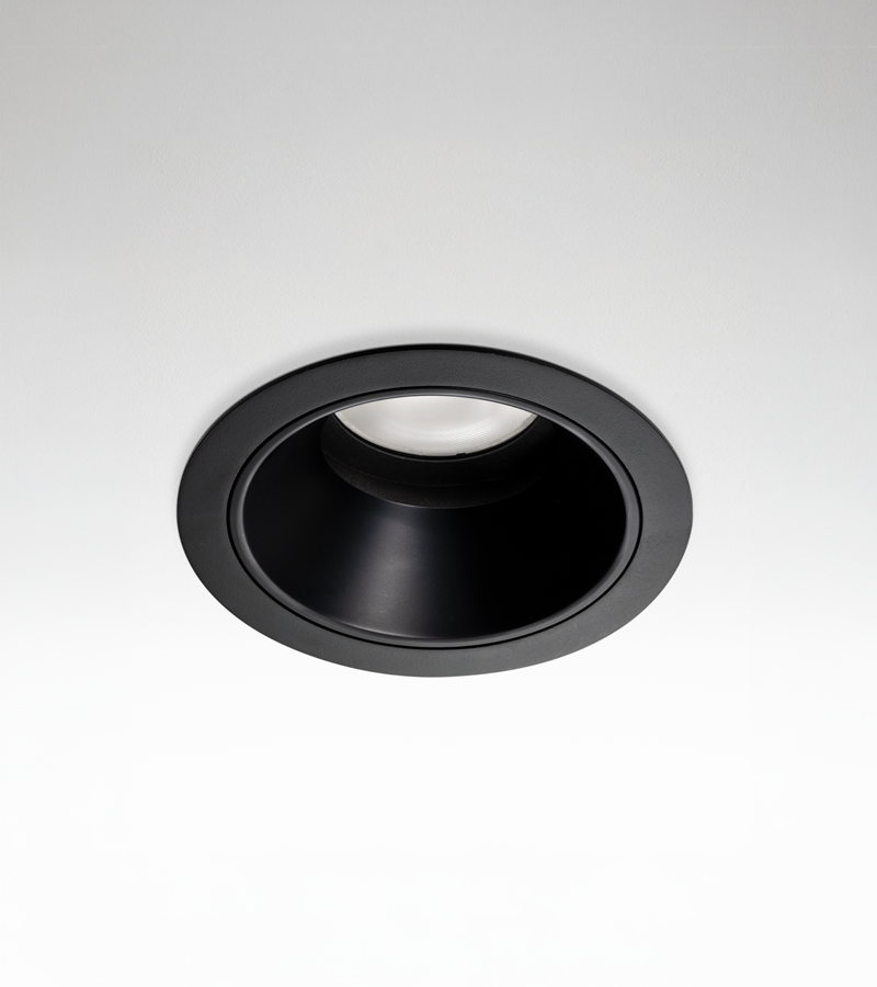Múltiplo 24W aro recesado orientable con reflector Negro