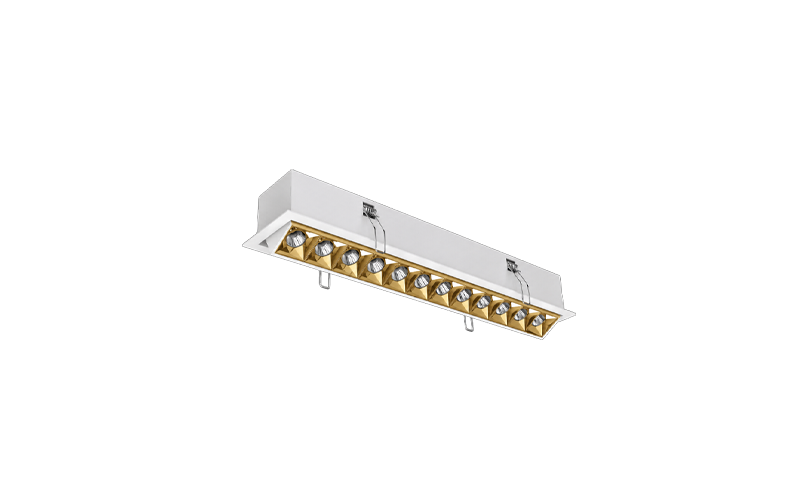 Color blanco reflector oro
