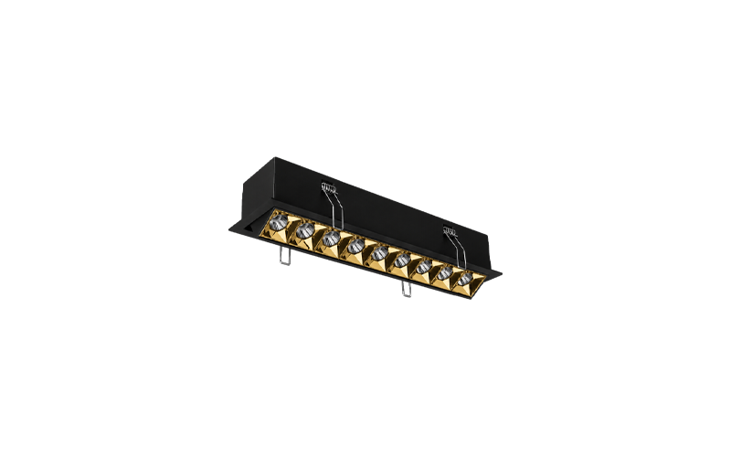 Color negro reflector oro